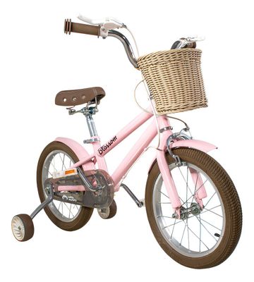Bicicleta Infantil Ni a Rodada 16 Rosa Ruedas Entrenamiento Tama o Del Cuadro S
