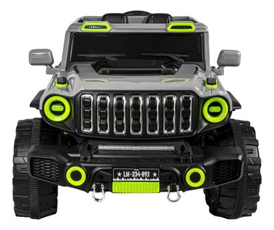 Imagen 2 del producto Jeep Montable Eléctrico Control Remoto 4x4 Musica Bluetooth Color Gris