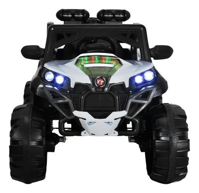 Imagen 1 del producto Carro Montable Buggy Eléctrico Con Luces Música Y Control Color Blanco
