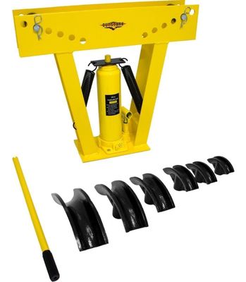 Dobladora Hidraulica Manual De Tubos 12 Ton 1/2"" A 2"" Gutstark
