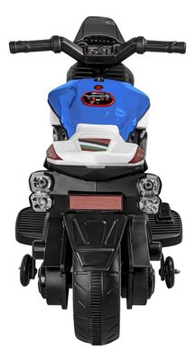 Imagen 2 del producto Moto Montable Eléctrica Azul 6v Luces Musica Usb Color Azul Marino