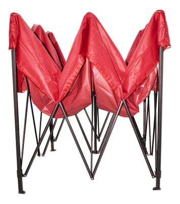 Imagen 2 del producto Toldo Plegable 2x2 Carpa Impermeable Protección UV Rojo