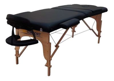 Imagen 2 del producto Camilla Masaje Nanofort Plagble Spa Fisioterapia 3 Cuerpos Negra 