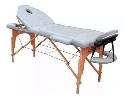 Imagen 2 del producto Camilla Masaje Nanofort Plagble Spa Fisioterapia 3 Cuerpos Blanca