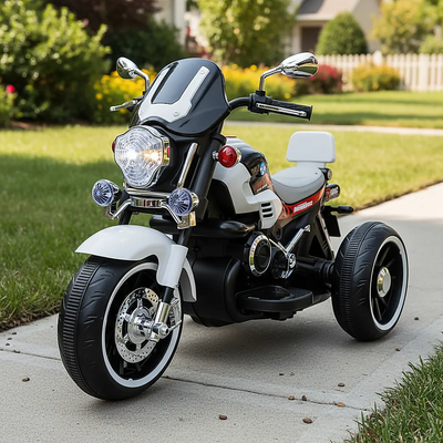 Imagen 2 del producto Montable Electrico Motocicleta 12v Niños 2-8 Años Bluetooth Color Blanco