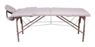 Imagen 2 del producto Camilla Masaje 2 Cuerpos Plegable Portatil Spa Beige