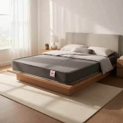 Imagen 2 del producto Colchon 2 Plazas Liso Espuma 150x190x20cm Flobal