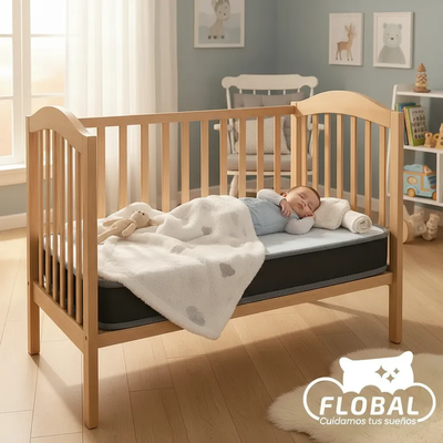 Imagen 2 del producto Colchón Bebe FLOBAL  60x120x13cm 