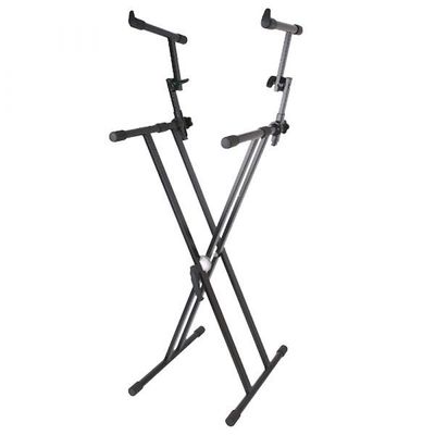 Atril de Teclado Doble X  74RHIKEY03