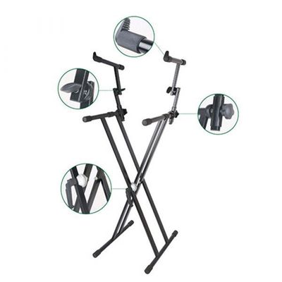 Imagen 2 del producto Atril de Teclado Doble X  74RHIKEY03