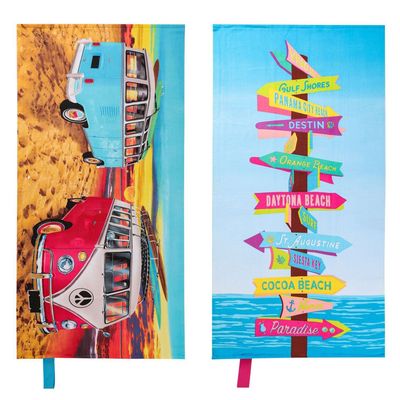 Pack de toalla de playa combi y señales