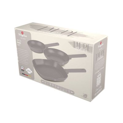 Imagen 2 del producto SET DE SARTENES 3 PZS COLECCIÓN TAUPE ANTIADHERENTE