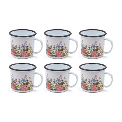 Imagen 2 del producto Tazon enlozado 500ml tematica Flores