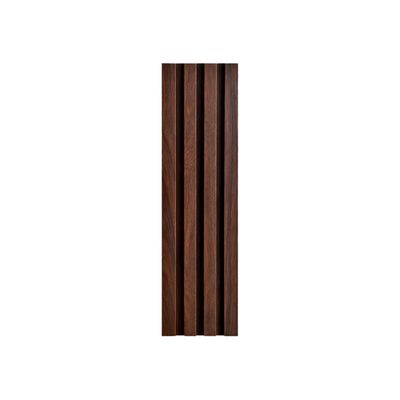 Imagen 1 del producto WALL PANEL PVC 20 PZS 3D 240X15 CM CAFE OSCURO