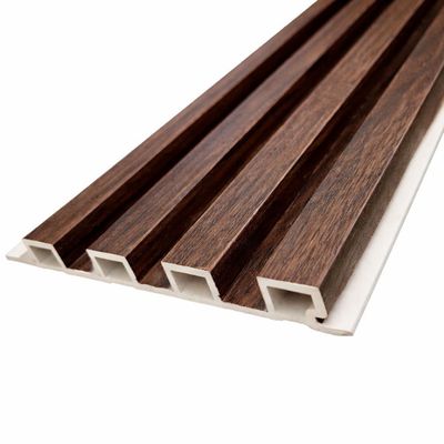 Imagen 2 del producto WALL PANEL PVC 20 PZS 3D 240X15 CM CAFE OSCURO