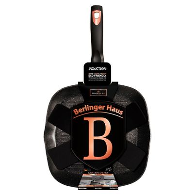 Imagen 2 del producto sarten  cuadrado Grill de 28 cm libre de PFOA negro