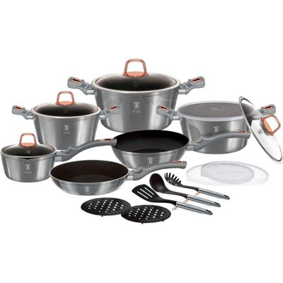 Imagen 2 del producto BATERIA DE COCINA 18 PZS MOONLIGHT COLLECTION ANTIADHERENTE