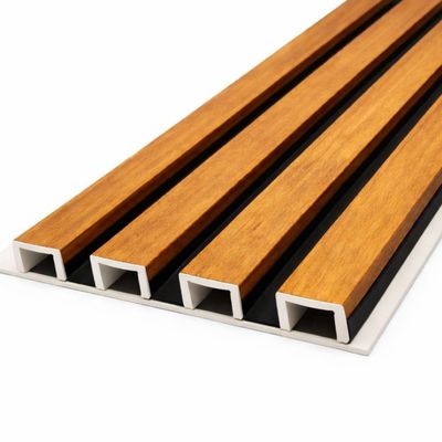 Imagen 2 del producto WALL PANEL PVC 20 PZS 3D 240X15 CM CAFE NEGRO BICOLOR