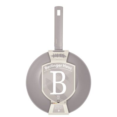 Imagen 2 del producto WOK 28 CM TAUPE COLLECTION ANTIADHERENTE 3,2 LTS