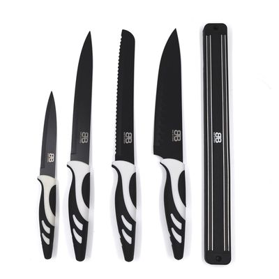 Imagen 2 del producto Set de cuchillos 5 pzs acero inoxidable