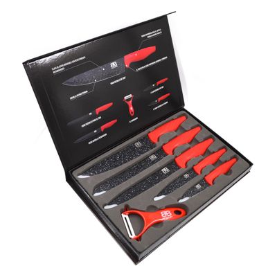 Imagen 2 del producto Set de Cuchillos 6 pcs acero inoxidable