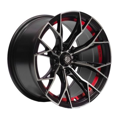 Set 4 Llantas 15x8 4X100/4X108 Et15 SUPERSPEED MBM-UC-RED