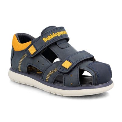 Imagen 1 del producto Zapatilla Niño Bubblegummers Dexter Azul Marino - Amarillo
