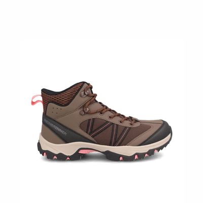 Imagen 1 del producto Botín Outdoor Mujer Weinbrenner Baxter Wayfind Hi Café Rosa
