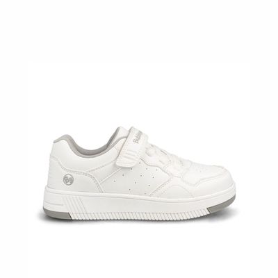 Zapato Escolar Niña Bubblegummers Arnie Blanco