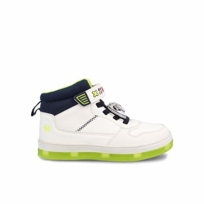 Imagen 1 del producto Zapatilla Niño Bubblegummers Nate Blanco - Azul Marino