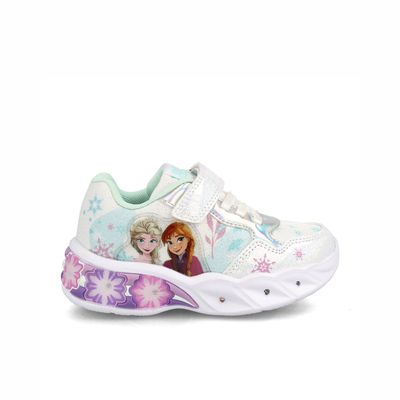 Zapatilla Niña Bubblegummers Frozen/Elshoff Blanco - Celeste