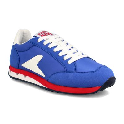 Imagen 2 del producto Zapatilla Mujer Power Force 5 Retrospec Azul Marino - Rojo