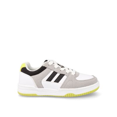 Zapatilla Niño North Star Hem Gris-Amarillo