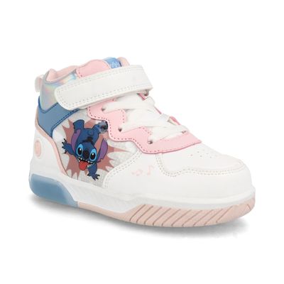 Imagen 2 del producto Botín Niña Bubblegummers Stitch Blanco- Azul