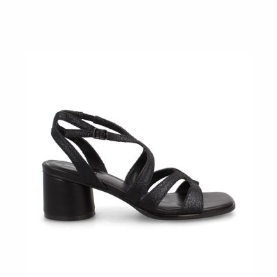 Sandalia Mujer Bata Gentian Negro
