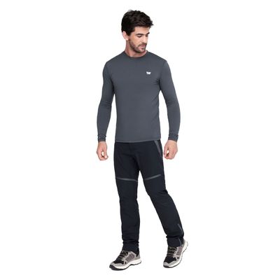 Polera Hombre Weinbrenner Calgary Gris Oscuro