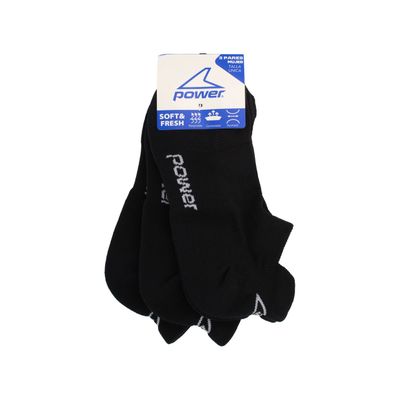 Calcetines Mujer Power Tripack Pro Wn Black