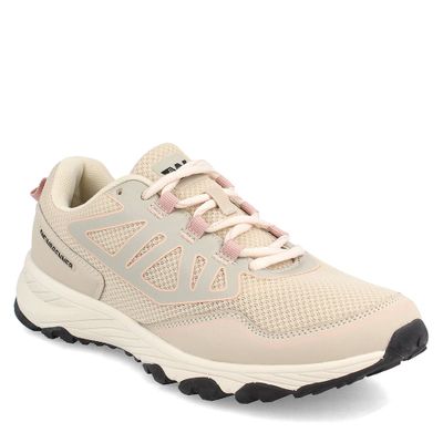 Zapatilla Mujer Weinbrenner Magma Beige-Rosado