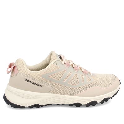 Zapatilla Mujer Weinbrenner Magma Beige-Rosado