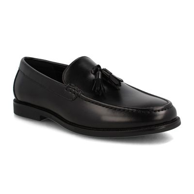 Imagen 2 del producto Mocasín Mujer Bata Madrid Fleco Negro
