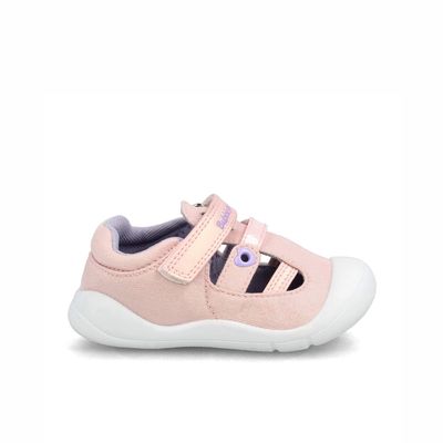 Sandalia Niña Bubblegummers Clove Rosado Claro