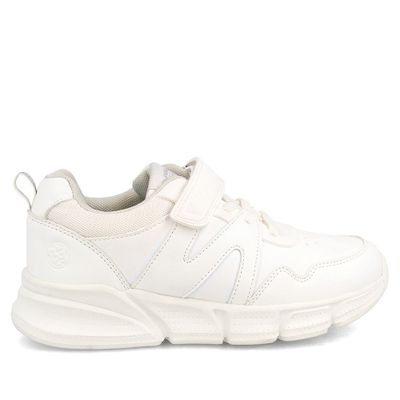 Zapatilla Escolar Unisex Bubblegummers Collie Blanco
