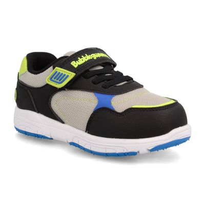 Imagen 2 del producto Zapatilla Niño Bubblegummers Soft Walker Negro - Gris