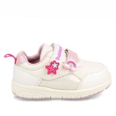 Imagen 1 del producto Zapatilla Niña Bubblegummers Soft Walker Blanco