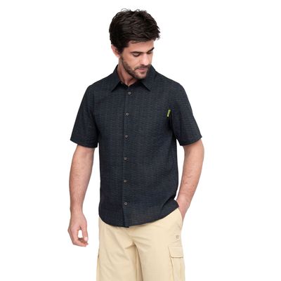 Camisa Hombre Weinbrenner Cusco Negro
