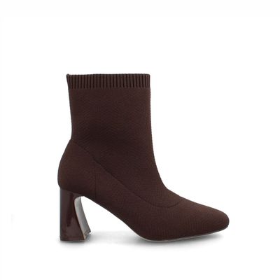 Imagen 1 del producto Botín Mujer Bata Pastora Café