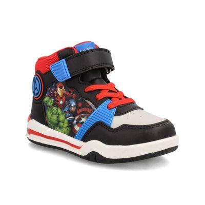Imagen 2 del producto Zapatilla Niño Bubblegummers Avengers Negro - Rojo