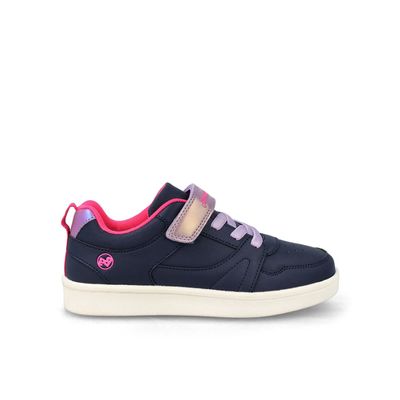 Zapatilla Niña Bubblegummers Clavel Azul-Fucsia
