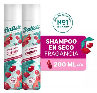 Imagen 2 del producto Pack de 2 Shampoo en seco Batiste Cherry
