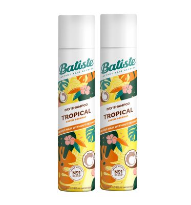 Pack de 2 Shampoo en seco Batiste Tropical